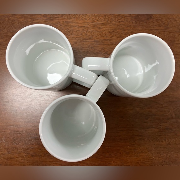 E-liu Porcelain Coffee-Tea Mugs Set of 3 - Picture 3 of 6